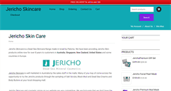 Desktop Screenshot of jericho-skincare.com